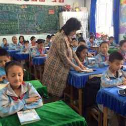 Qalbinur Sidik underviste i kinesisk på Folkeskole Nummer 24 i Ürümchi i Xinjiang-provinsen, før hun blev tvangsudskrevet til at undervise uighuriske fanger. Foto: Privat