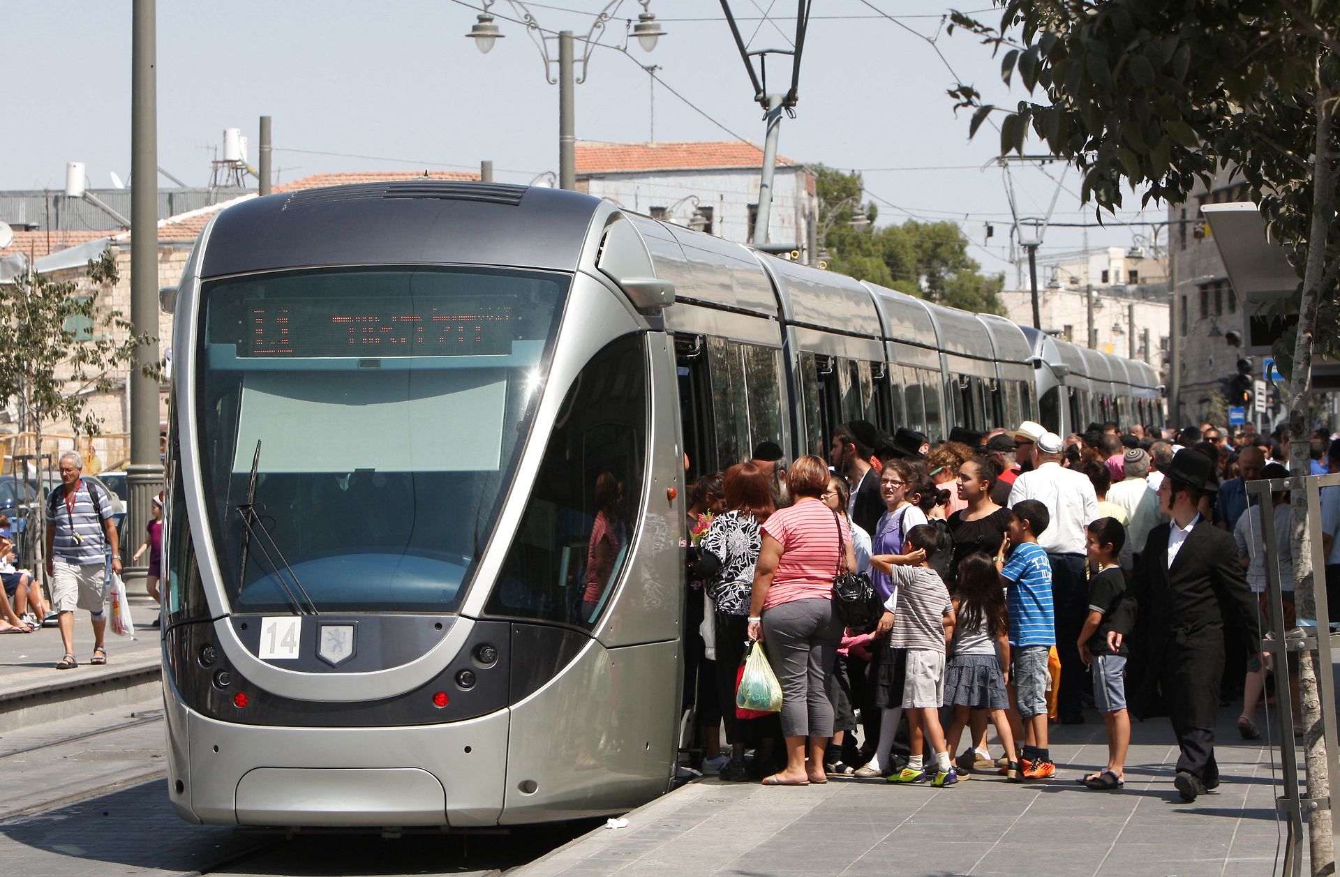 ISRAEL PALESTINIAN JERUSALEM TRAIN