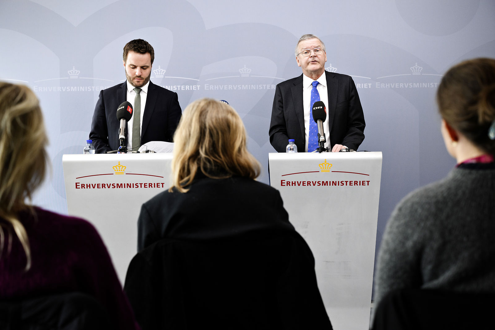 Pressemøde om status på sanktioner og dansk pengepolitik