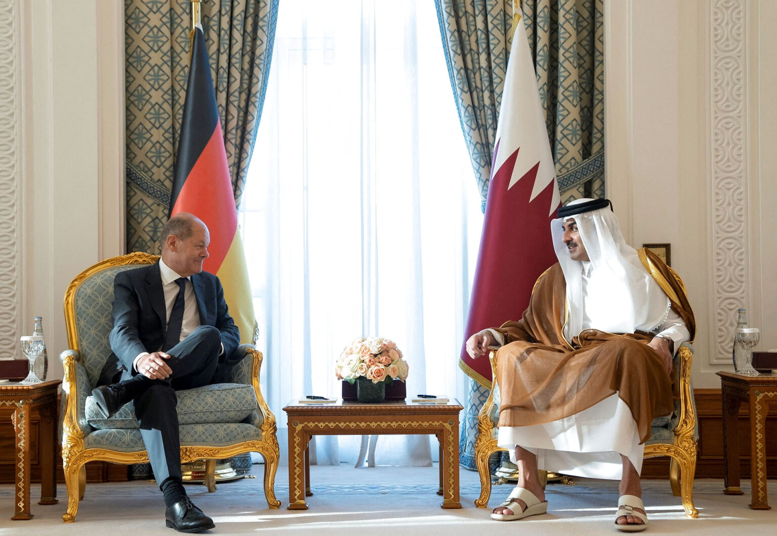 Germany's Scholz visits Qatar