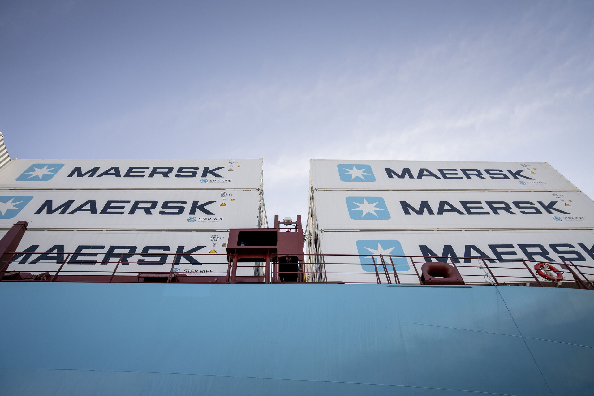 Mærsk containerskib, der sejler på metanol, navngives