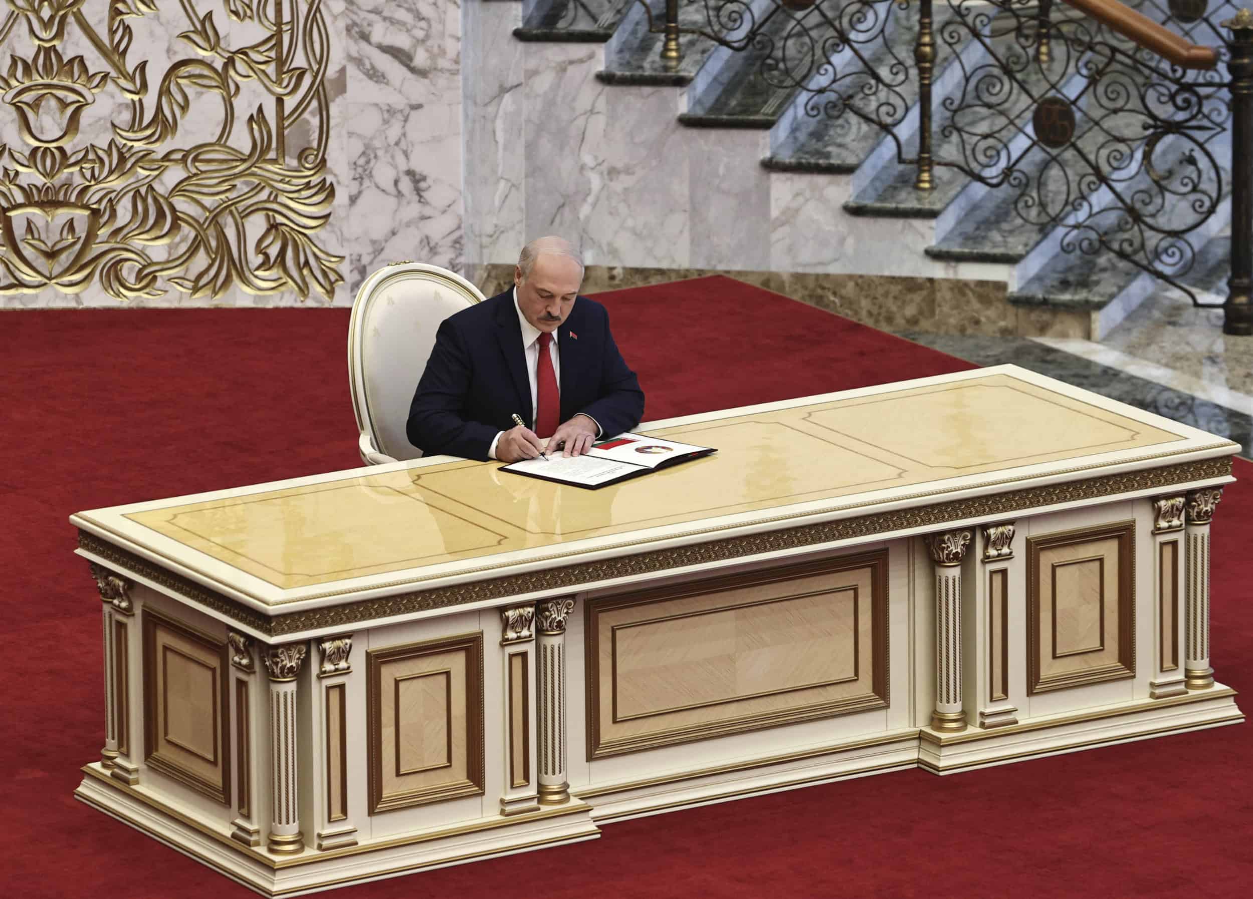 Belarus Lukashenko Inauguration