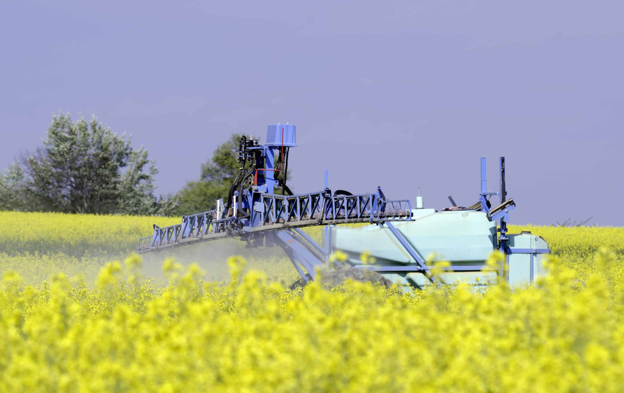 Chemical spraying