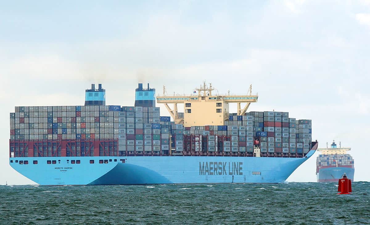 Merete Maersk ship 2014