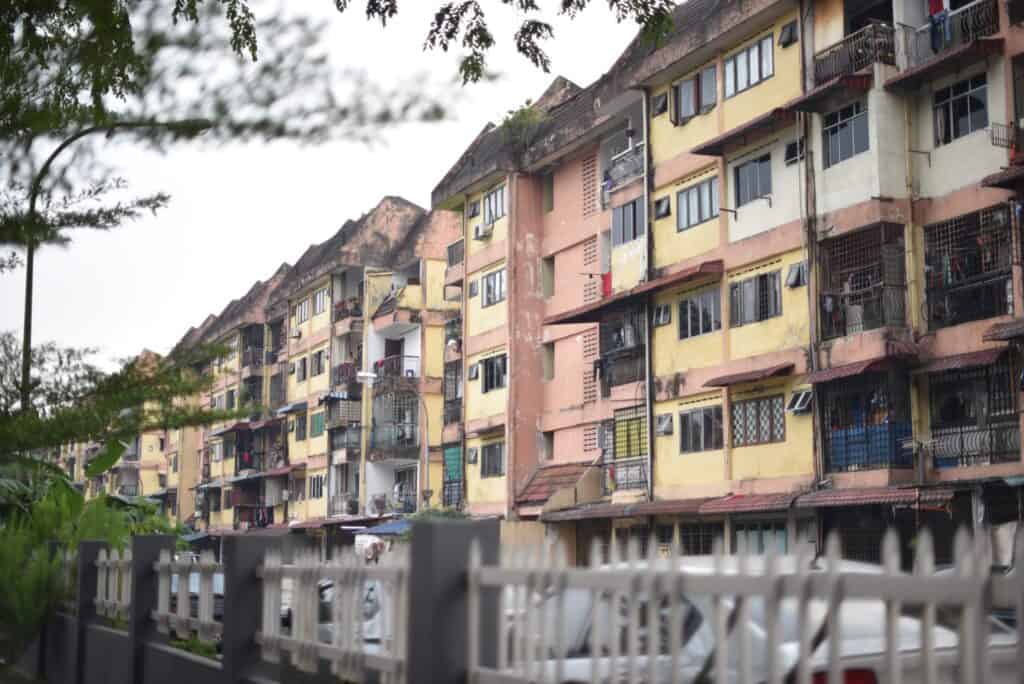 Migrant workers hostel near Kuala Lumpur