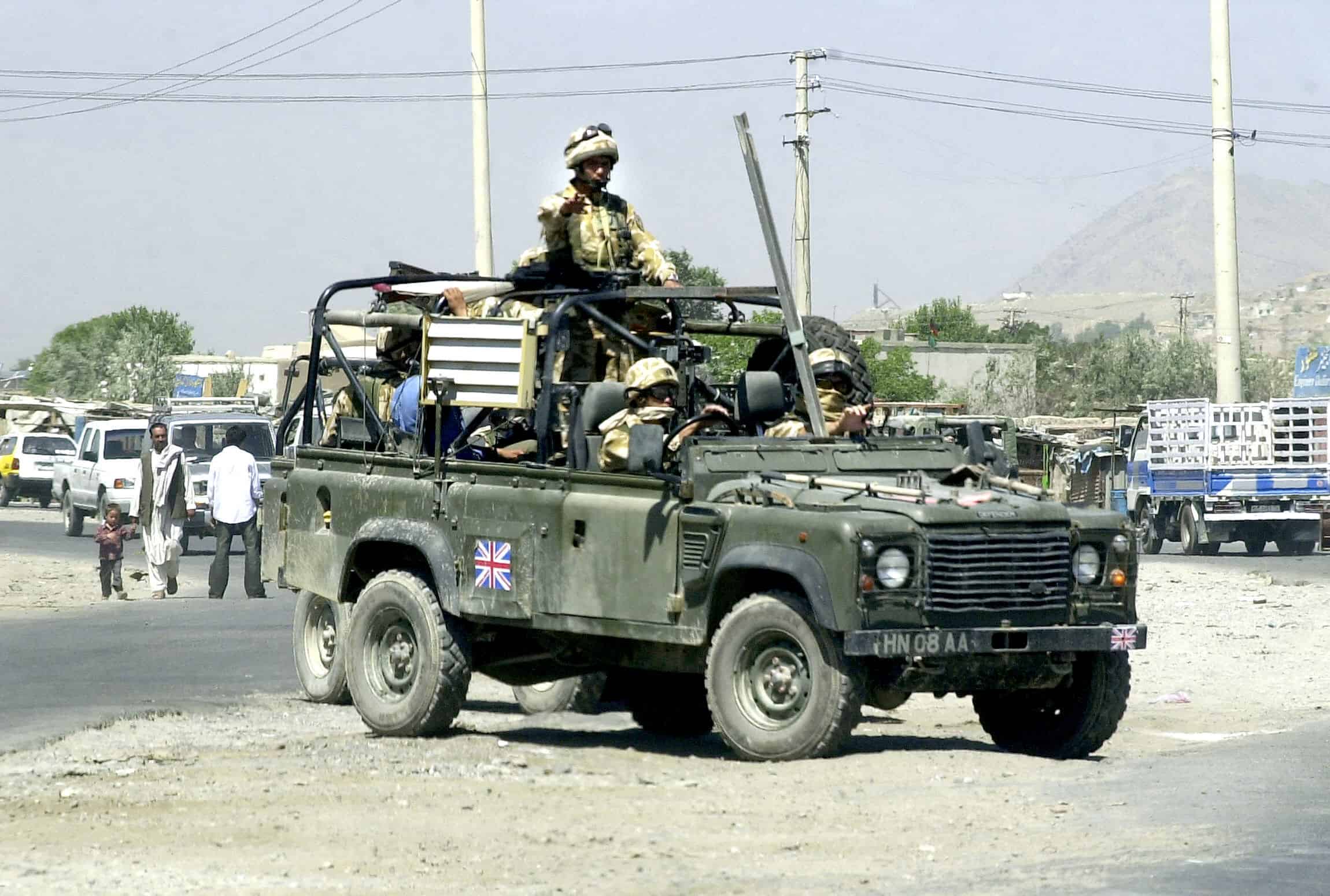AFGHANISTAN BRITAIN ISAF PATROL