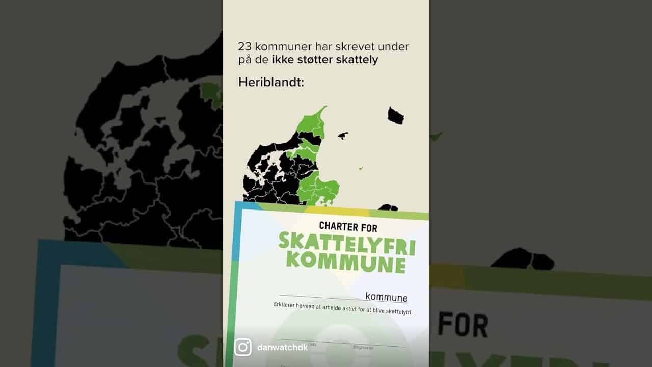 Skattely finansieret af danske v