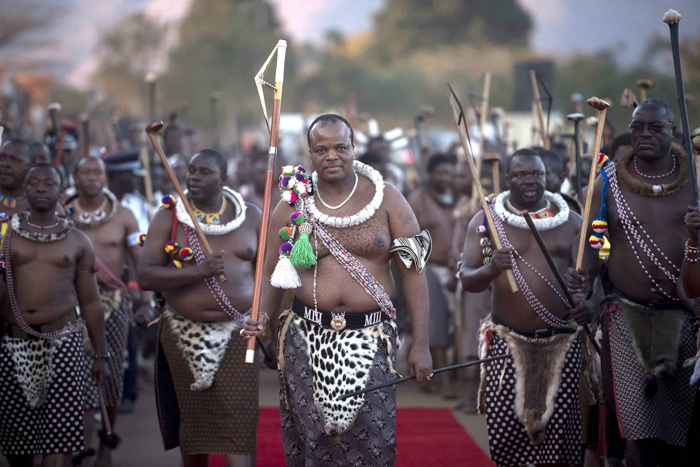 Swaziland Reed Dance ceremony