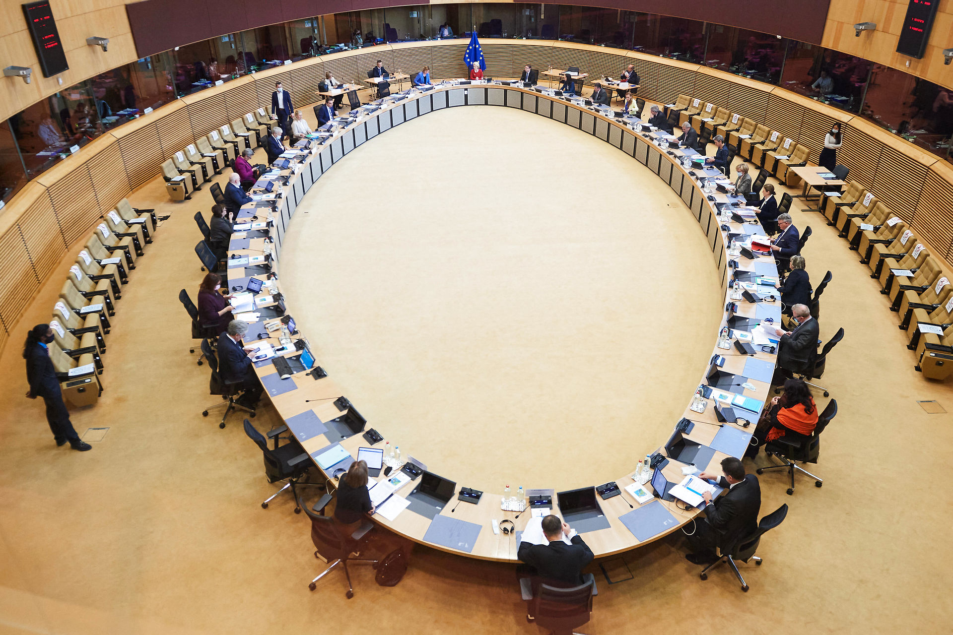 EU Commission Weekly College Meeting in Brussels