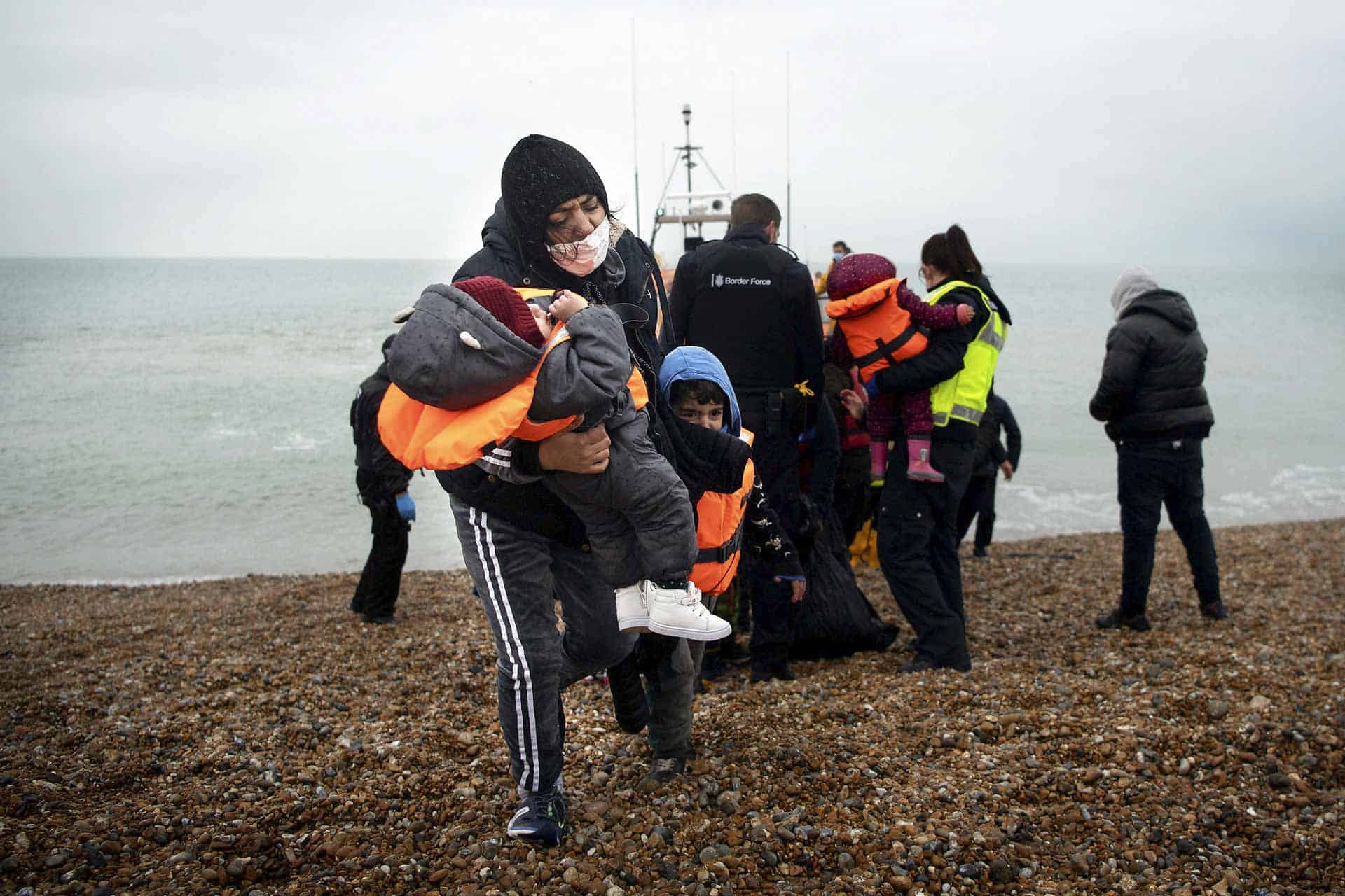BRITAIN FRANCE EUROPE MIGRANTS AFP PICTURES OF THE YEAR