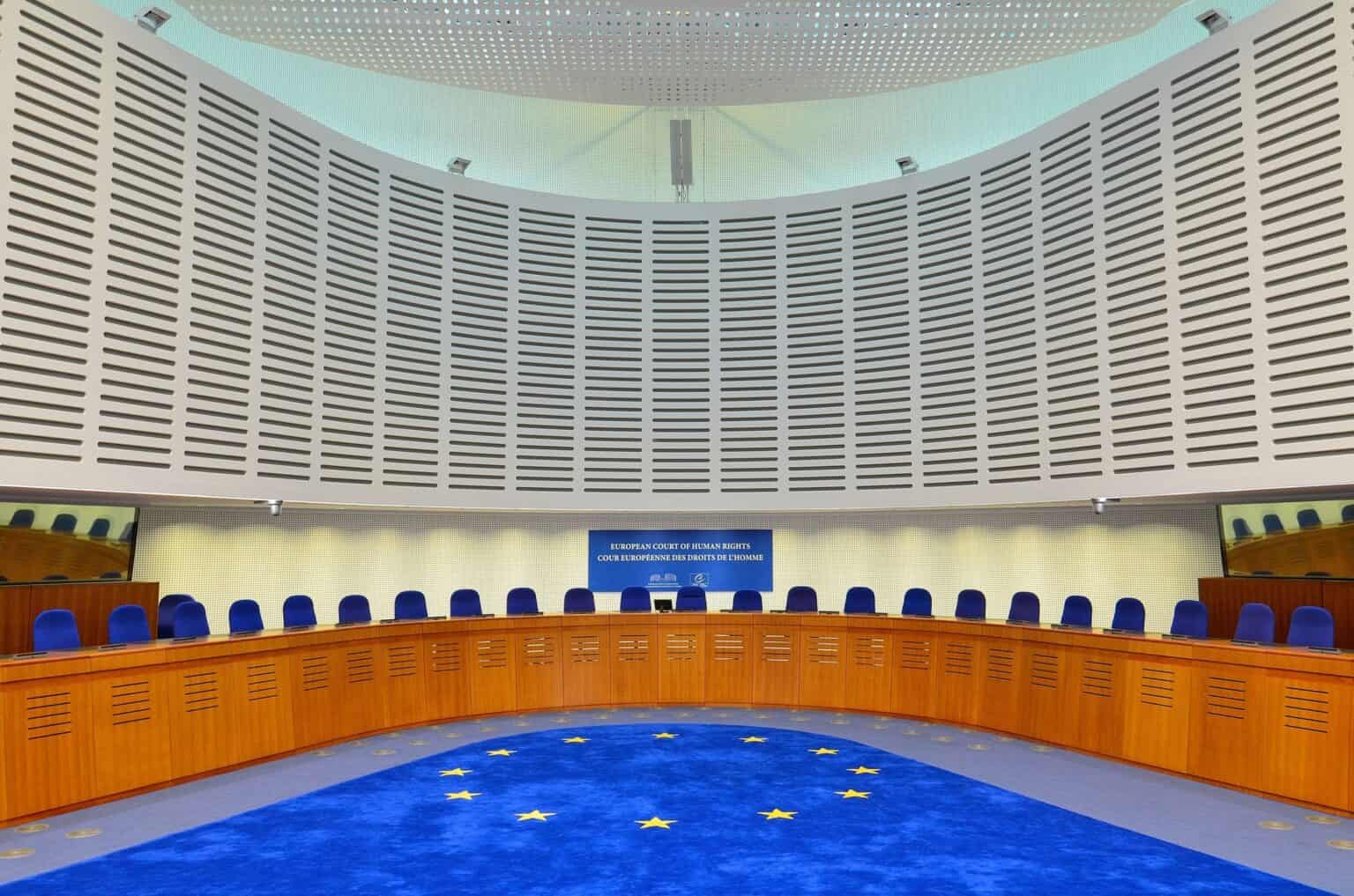 Courtroom European Court of Human Rights