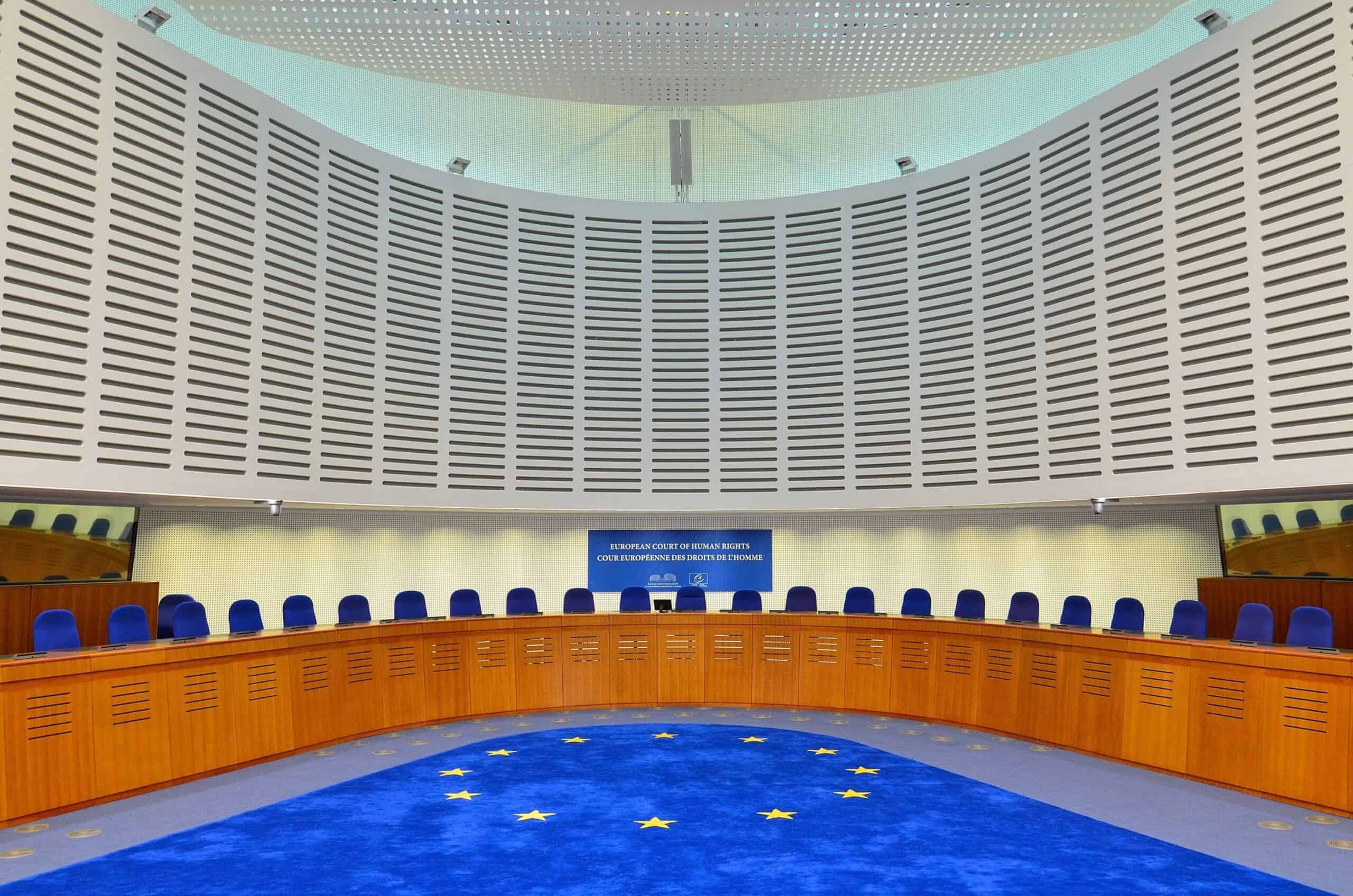 Courtroom European Court of Human Rights