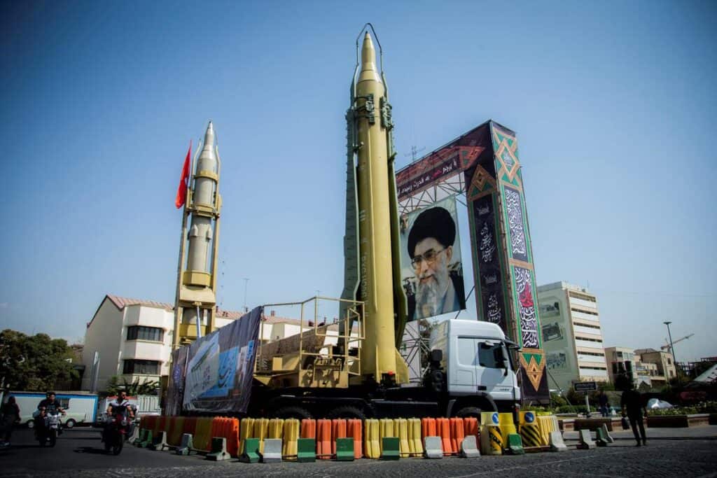 Iran missiles parade