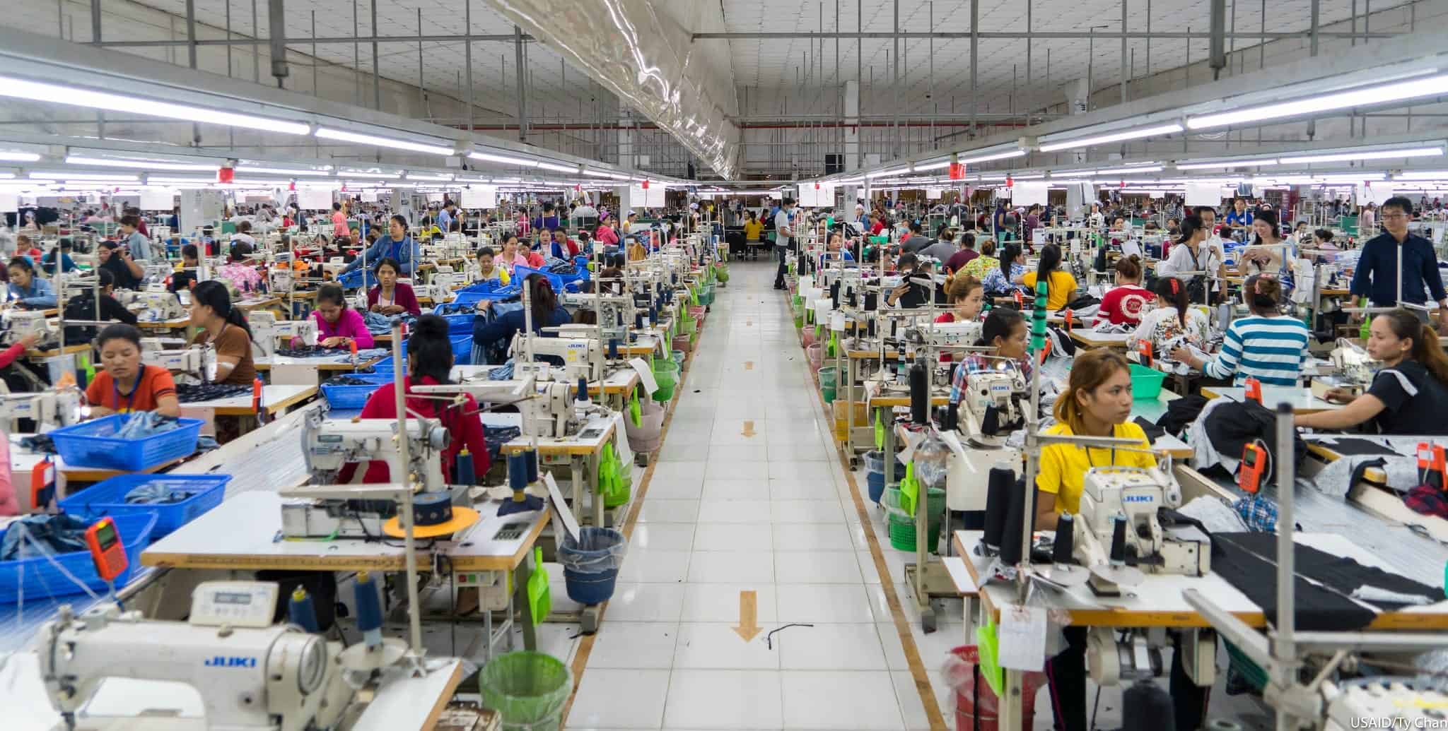 Phnom Penh garment workers