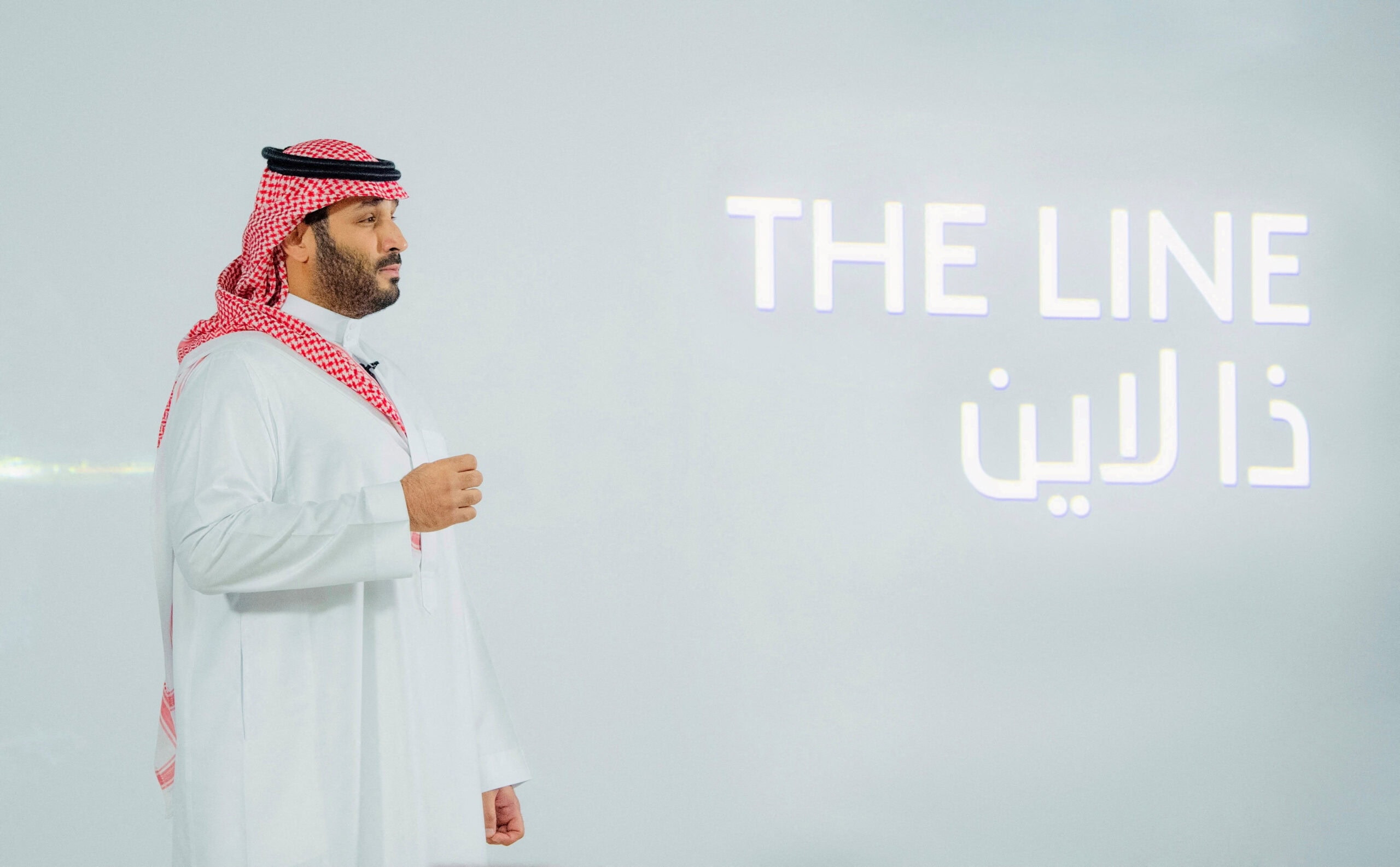 File photo: file photo: saudi crown prince mohammed bin salman announces a zero carbon city called "the line" to be built at neom in northwestern saudi arabia