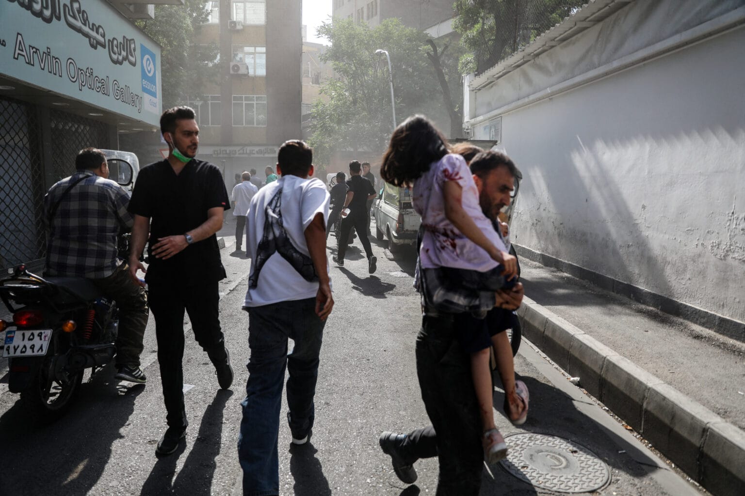 Aftermath of israeli strikes on iran