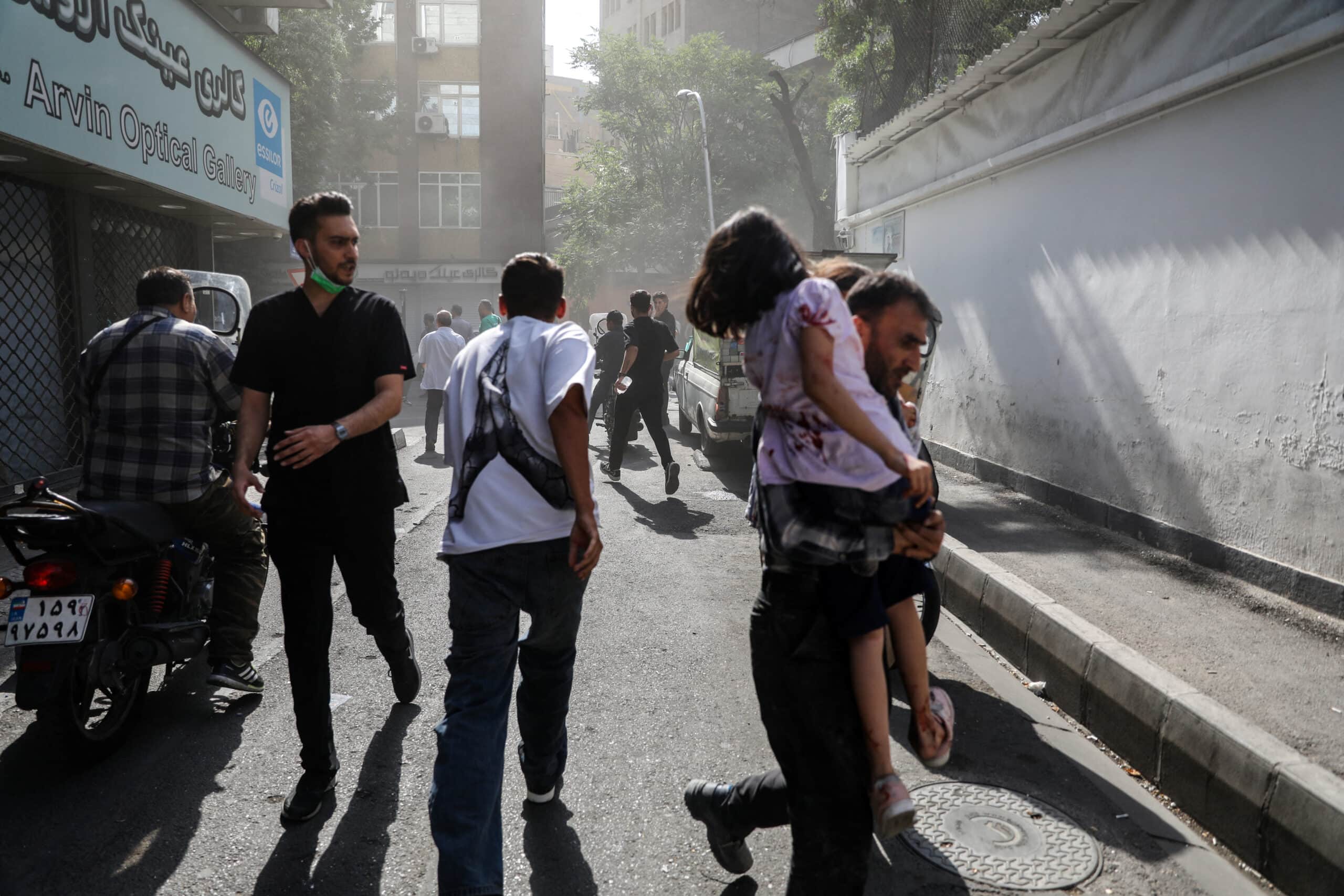 Aftermath of israeli strikes on iran