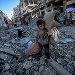 Israeli attack hits abu hasira street in gaza city
