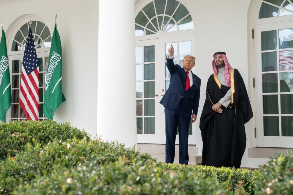 Trump Welcomes Saudi Crown Prince Mohammed bin Salman