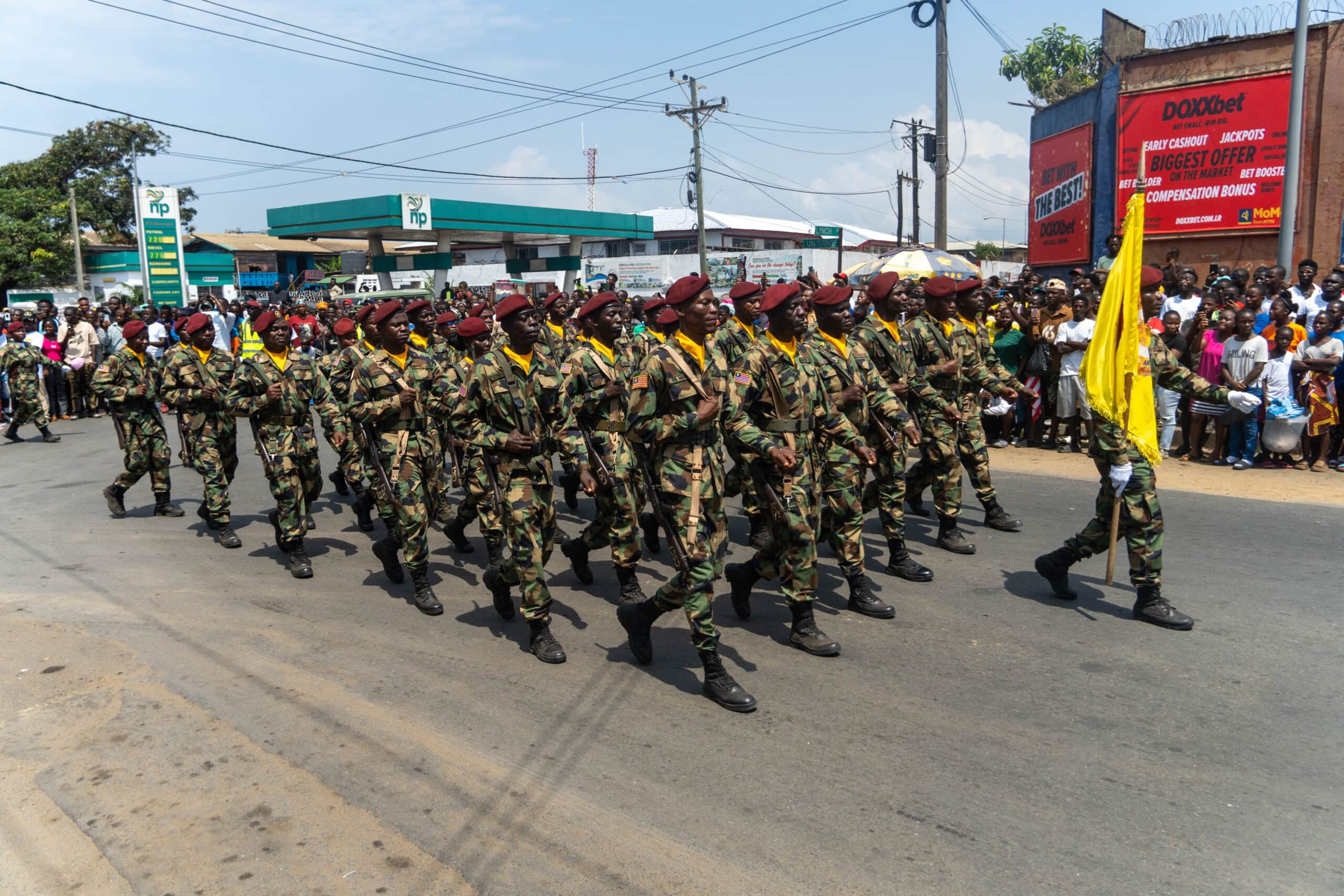 Liberia marks Armed Forces Day in Monrovia