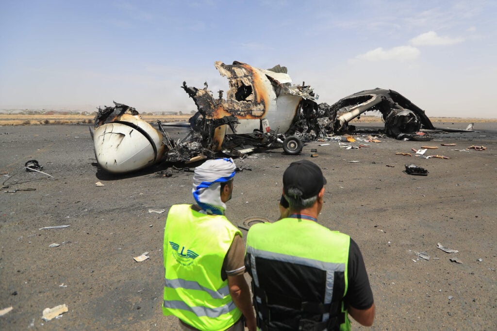 TOPSHOT YEMEN ISRAEL PALESTINIAN CONFLICT
