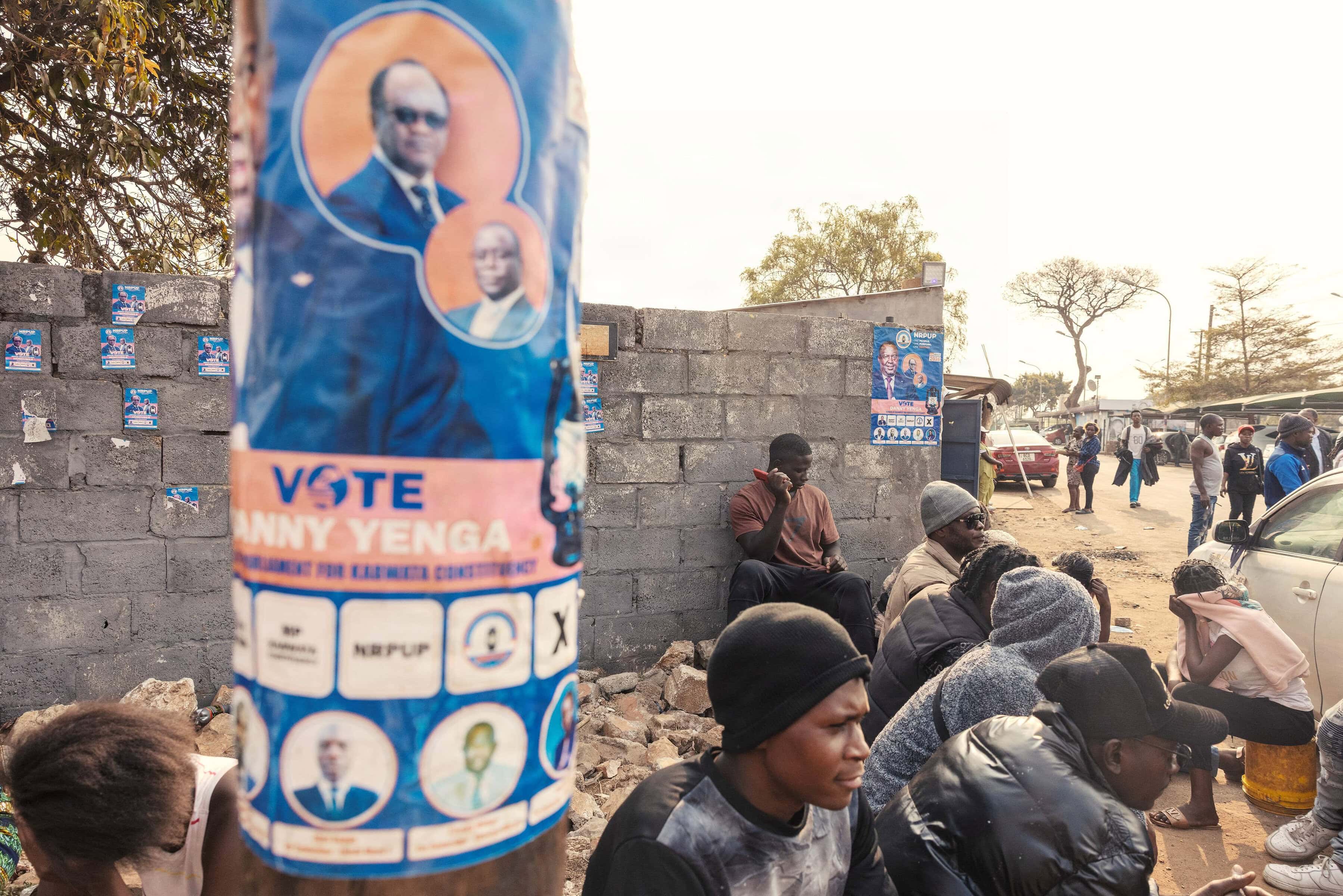 TOPSHOT ZAMBIA POLITICS ELECTION