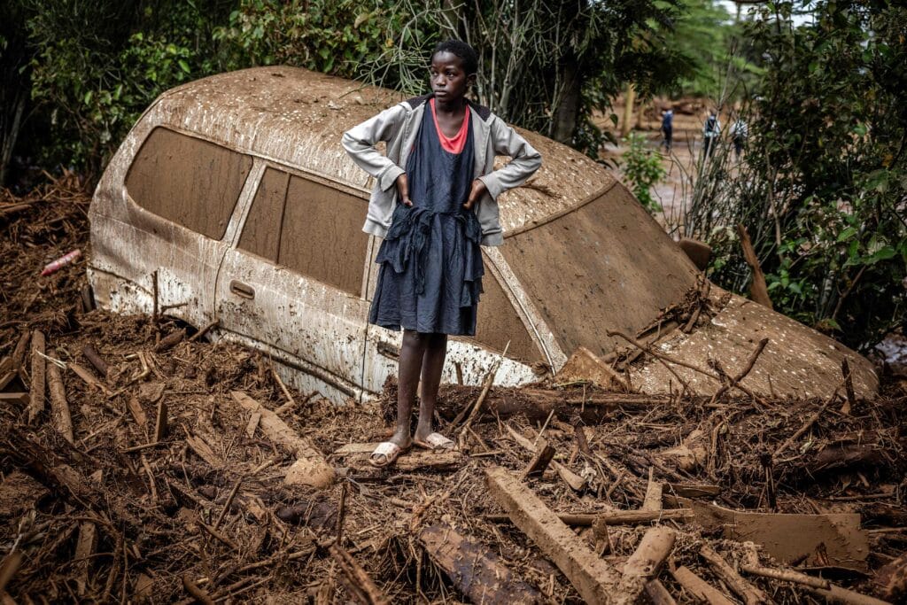 TOPSHOT KENYA WEATHER FLOODS