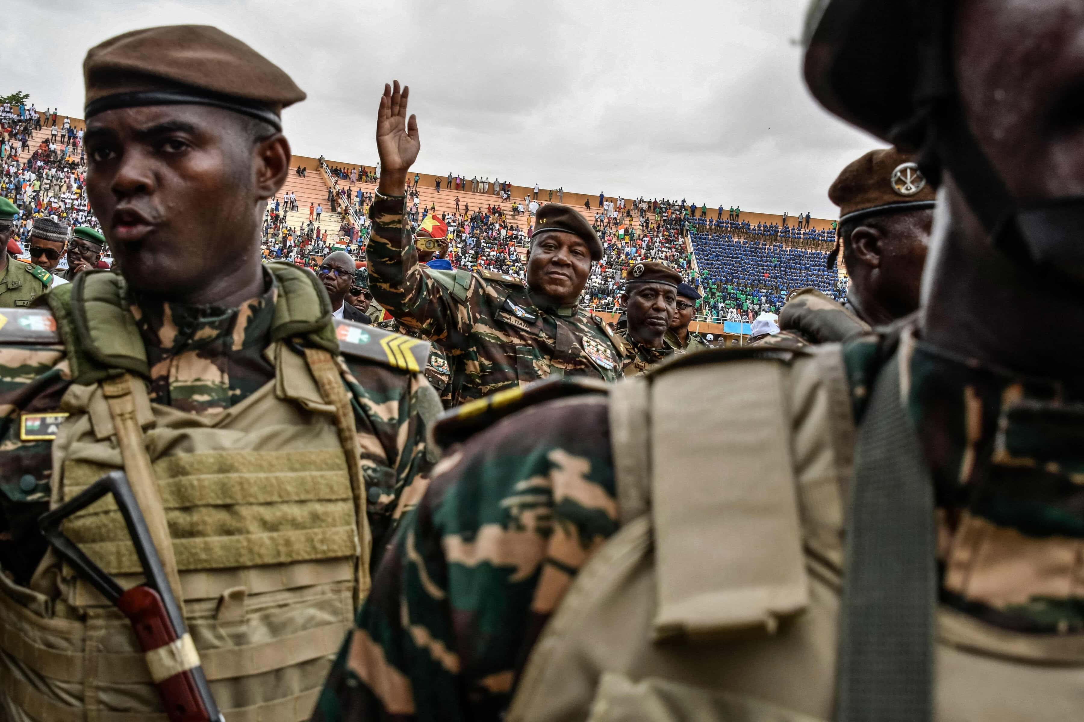 TOPSHOT NIGER ARMY COUP