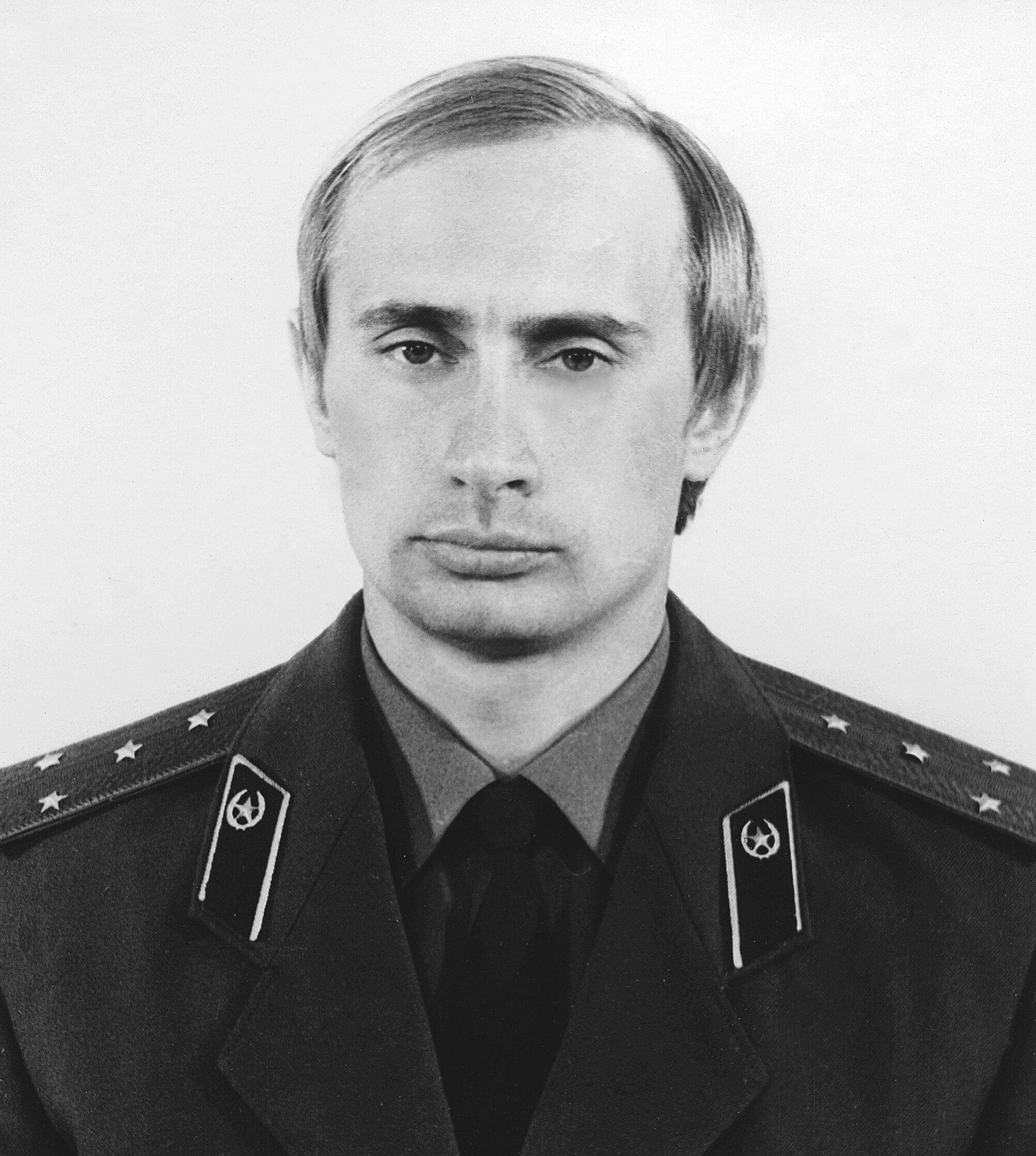 Vladimir Putin in KGB uniform