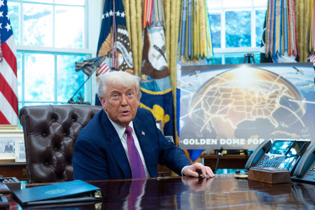 President Trump Speaks in the Oval Office, Washington, District of Columbia, United States 20 May